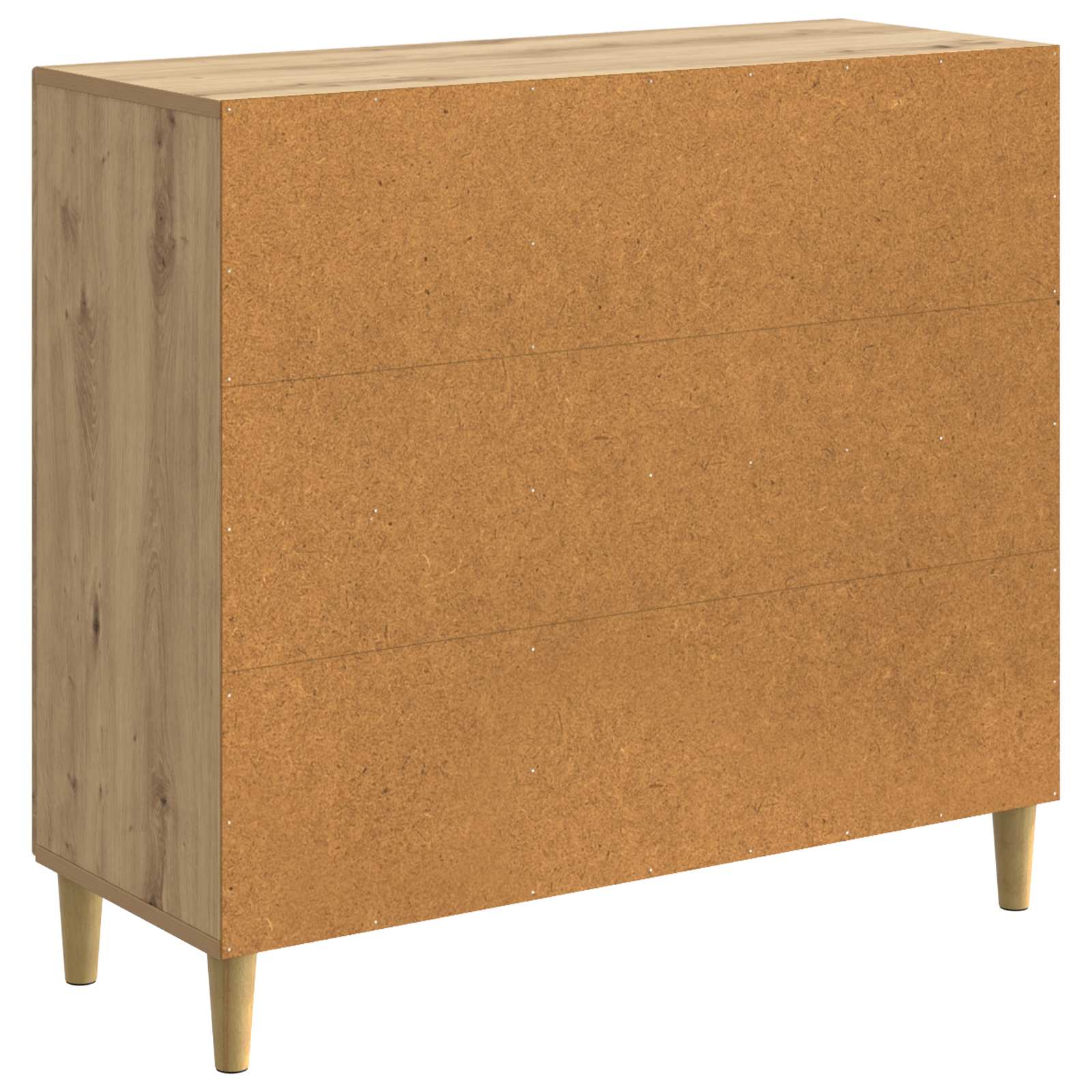 Sideboard Artisan-Eiche 89 x 34,5 x 80 cm Holzwerkstoff