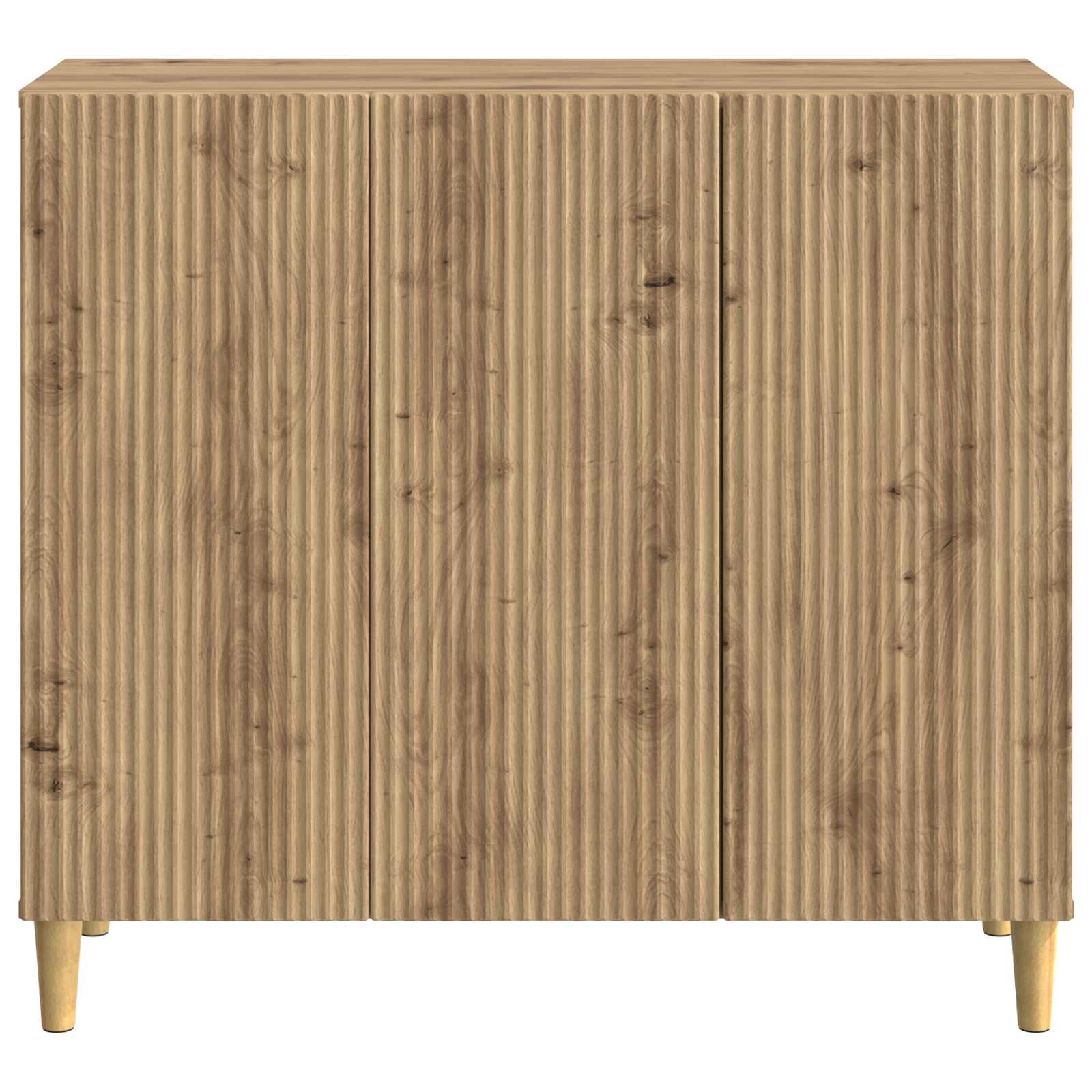 Sideboard Artisan-Eiche 89 x 34,5 x 80 cm Holzwerkstoff