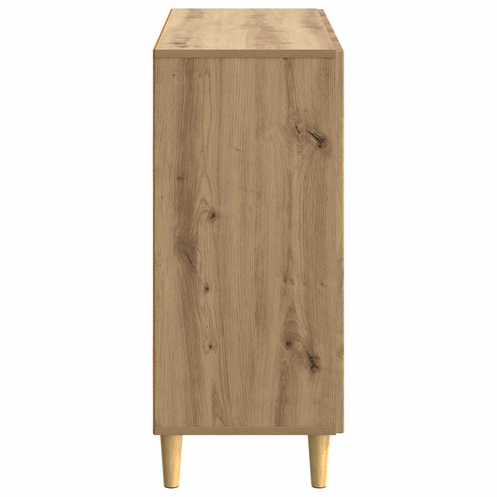 Sideboard Artisan-Eiche 89 x 34,5 x 80 cm Holzwerkstoff