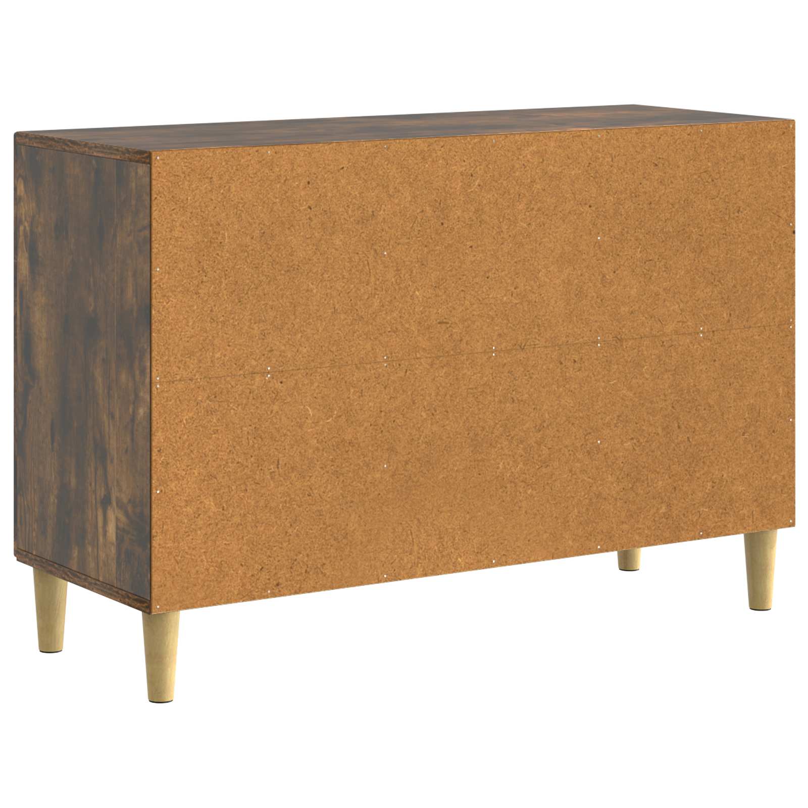 Sideboard Geräucherte Eiche 89 x 34,5 x 60 cm Holzwerkstoff