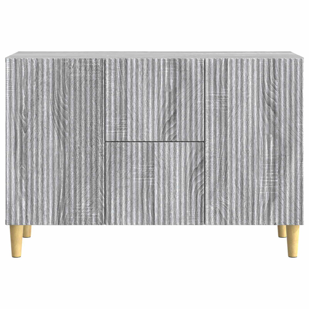 Sideboard Graues Sonoma 89 x 34,5 x 60 cm Holzwerkstoff