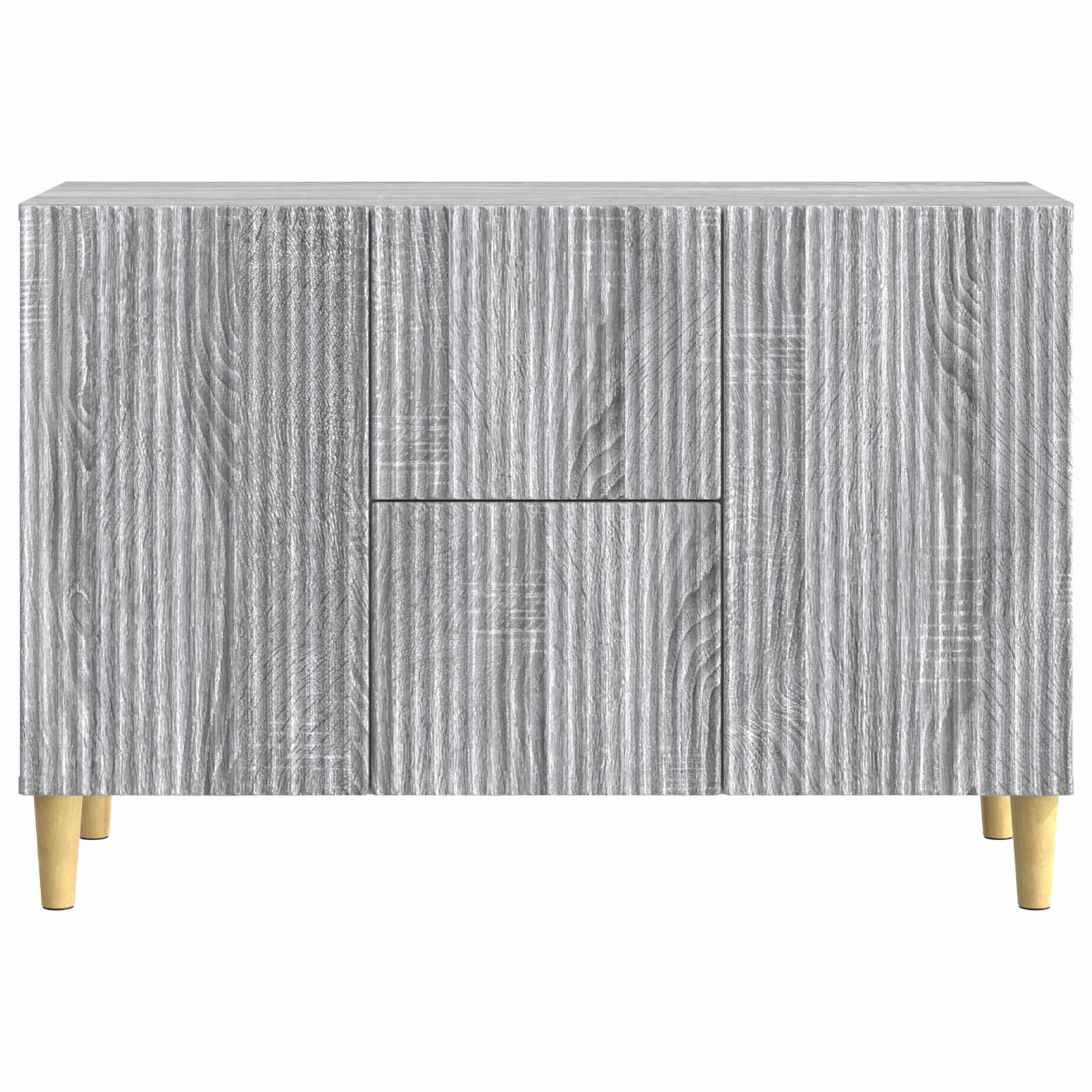 Sideboard Graues Sonoma 89 x 34,5 x 60 cm Holzwerkstoff
