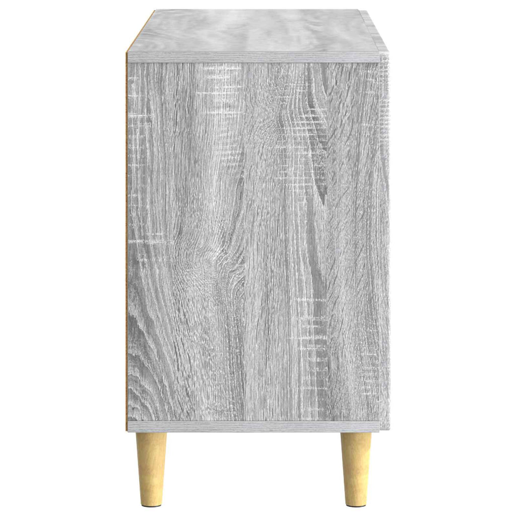 Sideboard Graues Sonoma 89 x 34,5 x 60 cm Holzwerkstoff