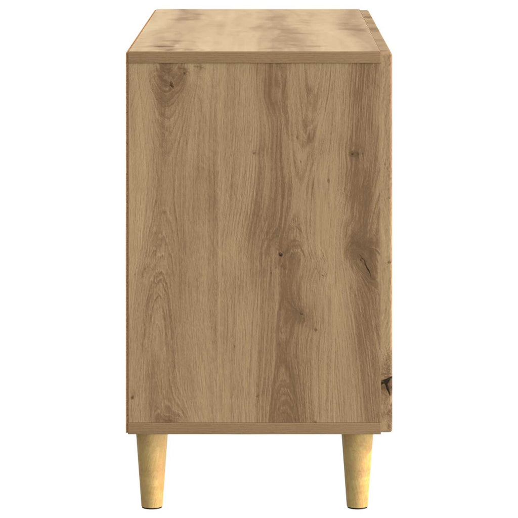 Sideboard Artisan-Eiche 89 x 34,5 x 60 cm Holzwerkstoff