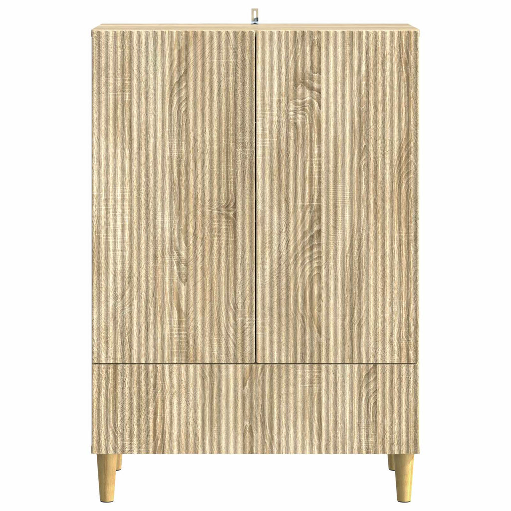Sideboard Sonoma-Eiche 66 x 34,5 x 95 cm Holzwerkstoff