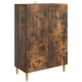 Sideboard Geräucherte Eiche 66 x 34,5 x 95 cm Holzwerkstoff