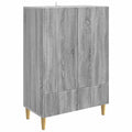 Sideboard Graues Sonoma 66 x 34,5 x 95 cm Holzwerkstoff