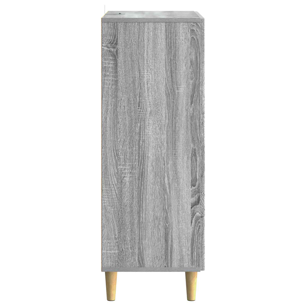 Sideboard Graues Sonoma 66 x 34,5 x 95 cm Holzwerkstoff