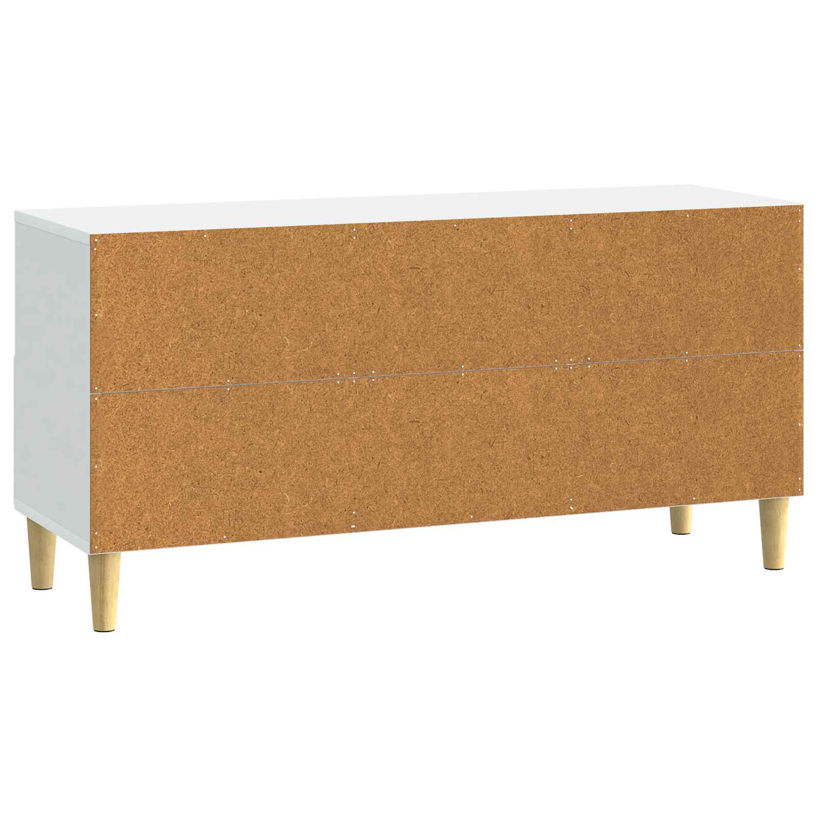 TV-Schränk mit Schubladen Weiß 102 x 34,5 x 50 cm Holzwerkstoff