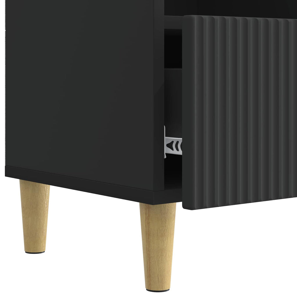 TV-Schränk Schwarz 102 x 34,5 x 50 cm Holzwerkstoff