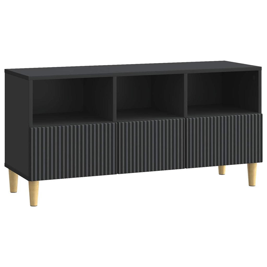 TV-Schränk Schwarz 102 x 34,5 x 50 cm Holzwerkstoff