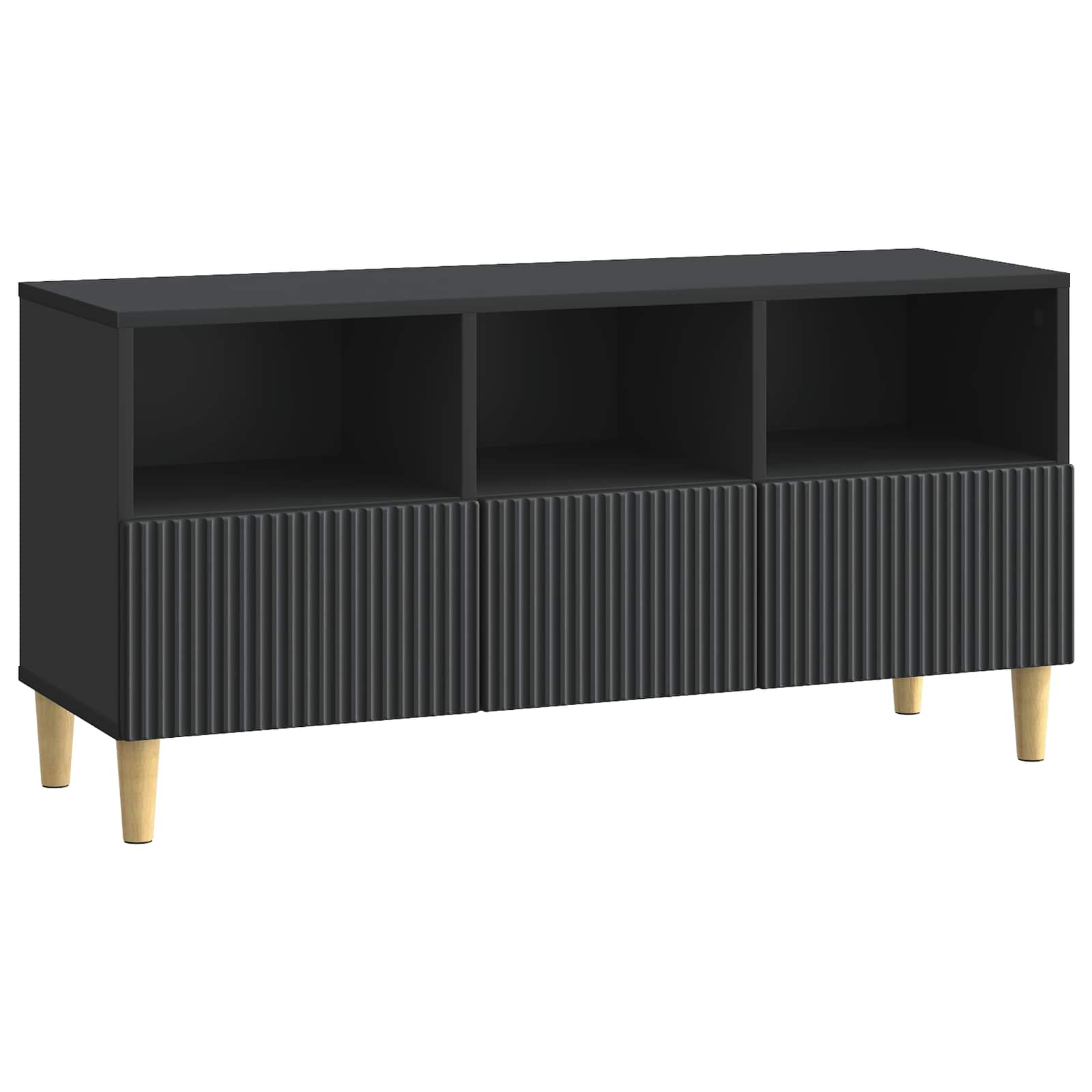 TV-Schränk Schwarz 102 x 34,5 x 50 cm Holzwerkstoff