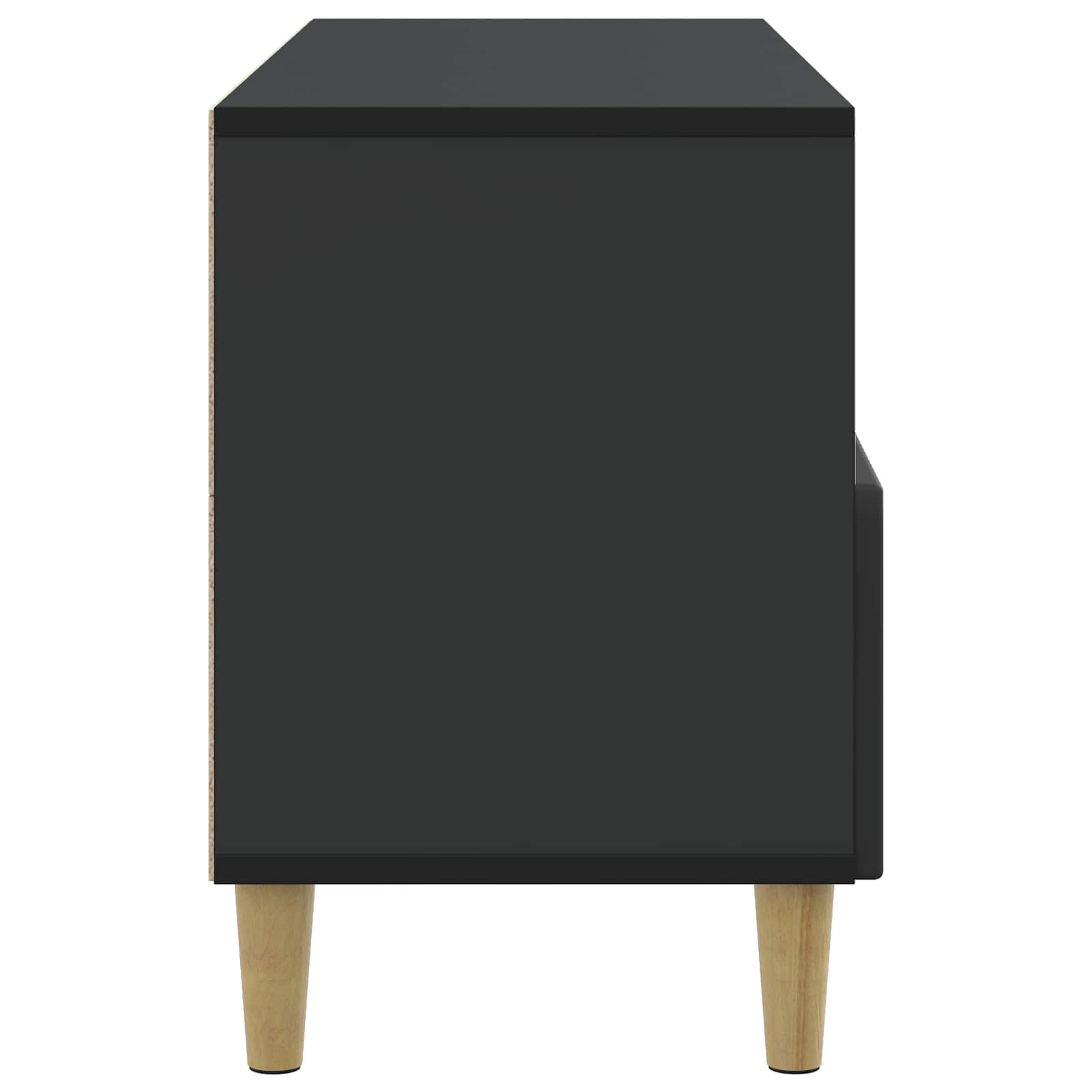 TV-Schränk Schwarz 102 x 34,5 x 50 cm Holzwerkstoff