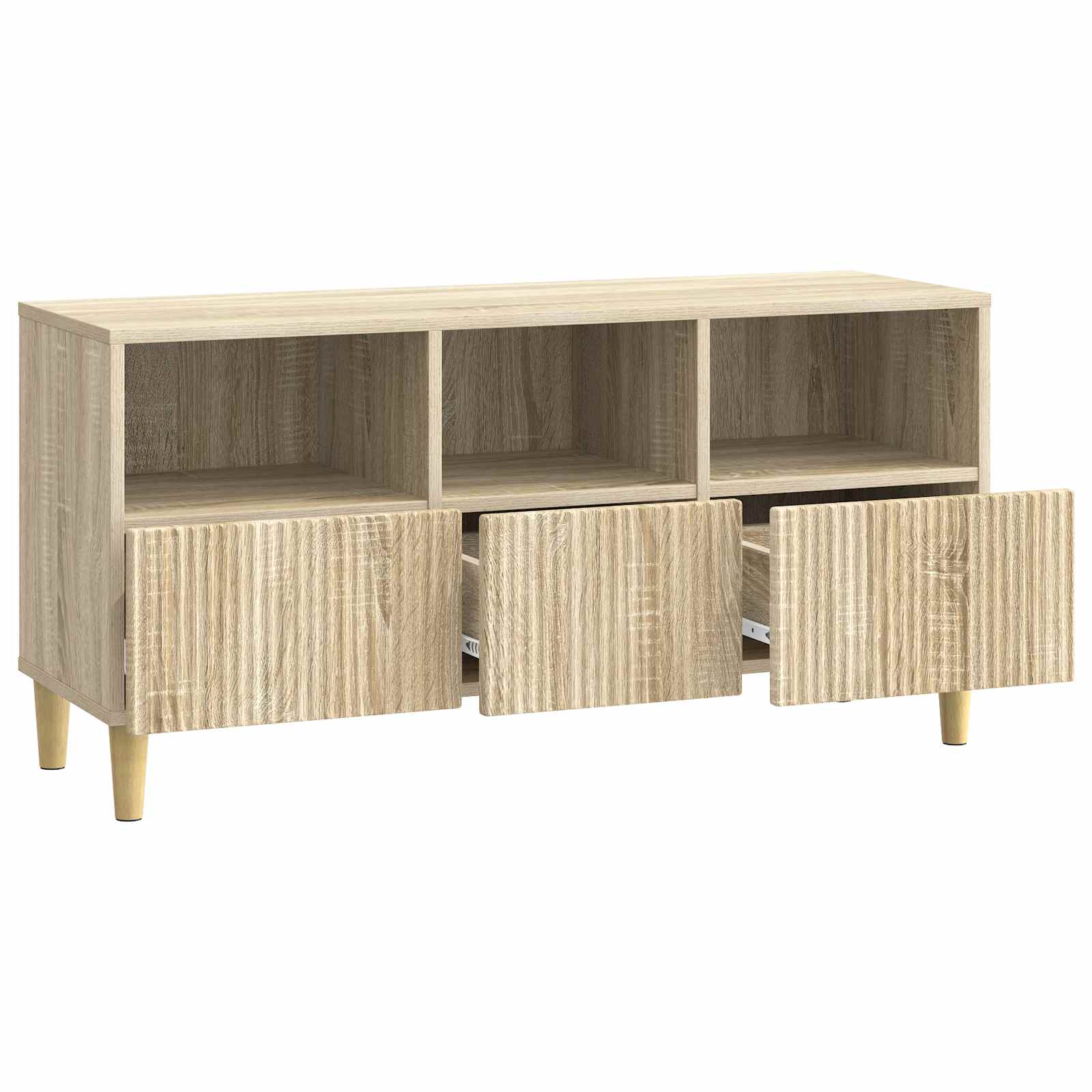 TV-Schränk Sonoma-Eiche 102 x 34,5 x 50 cm Holzwerkstoff