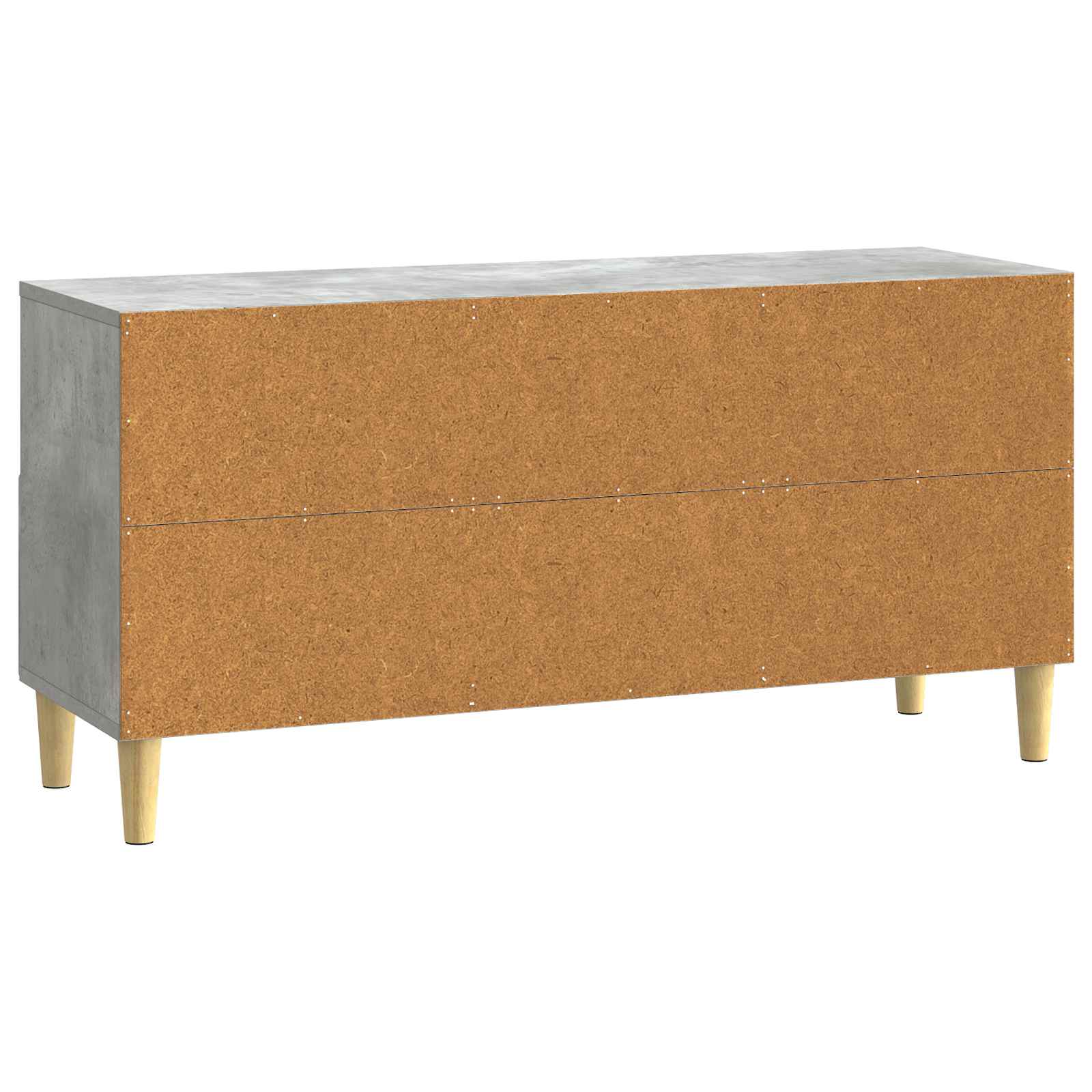 TV-Schränk Betongrau 102 x 34,5 x 50 cm Holzwerkstoff