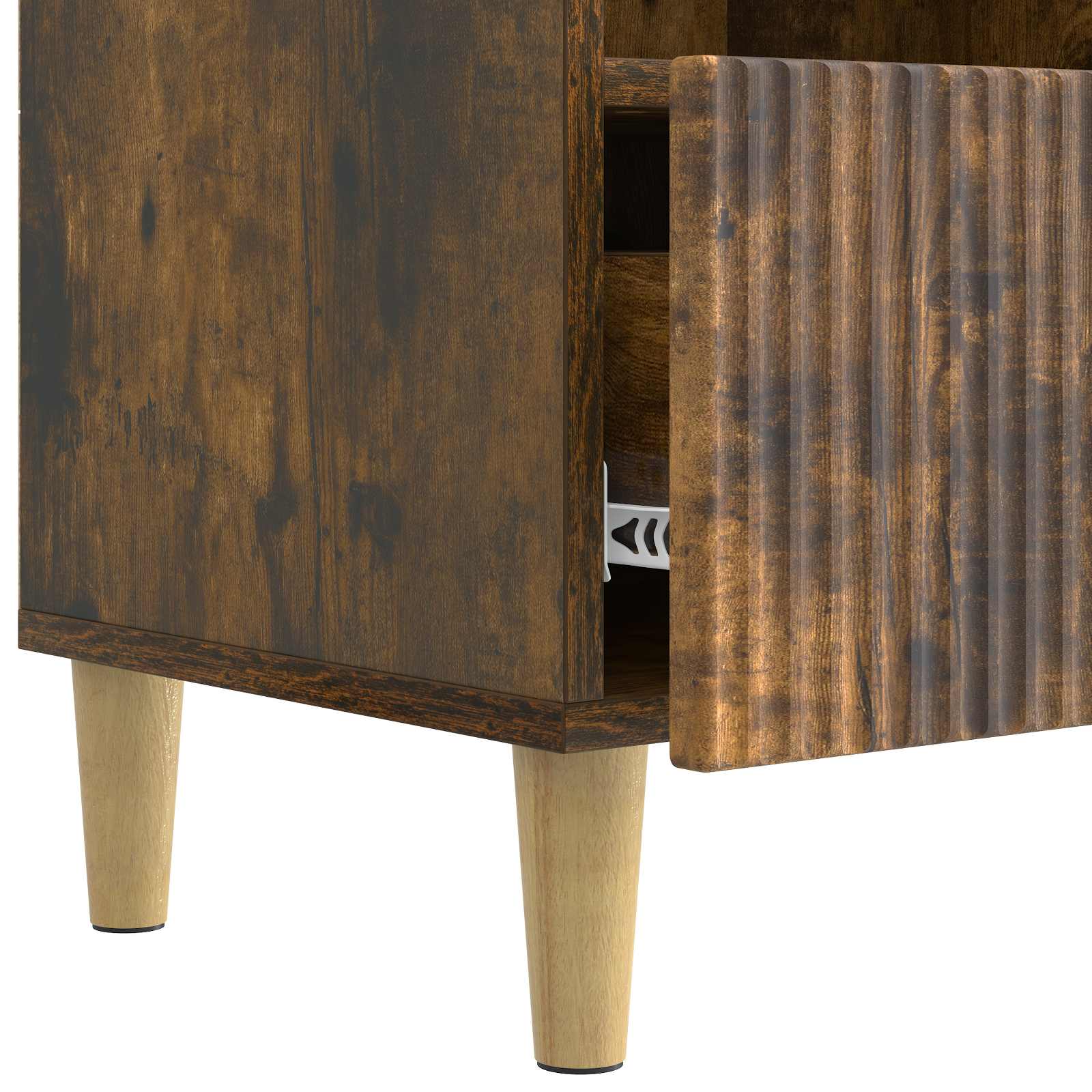 TV-Schränk Geräucherte Eiche 102 x 34,5 x 50 cm Holzwerkstoff