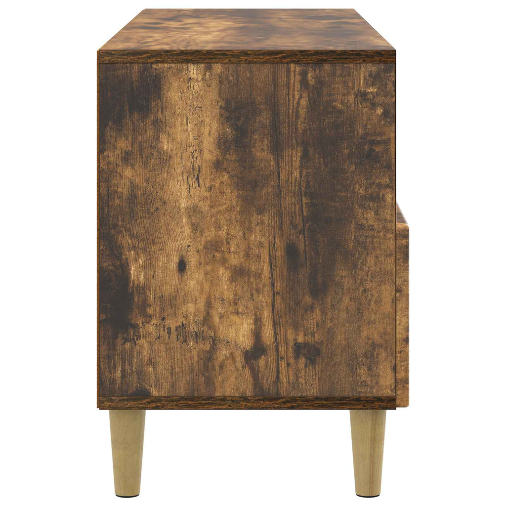 TV-Schränk Geräucherte Eiche 102 x 34,5 x 50 cm Holzwerkstoff
