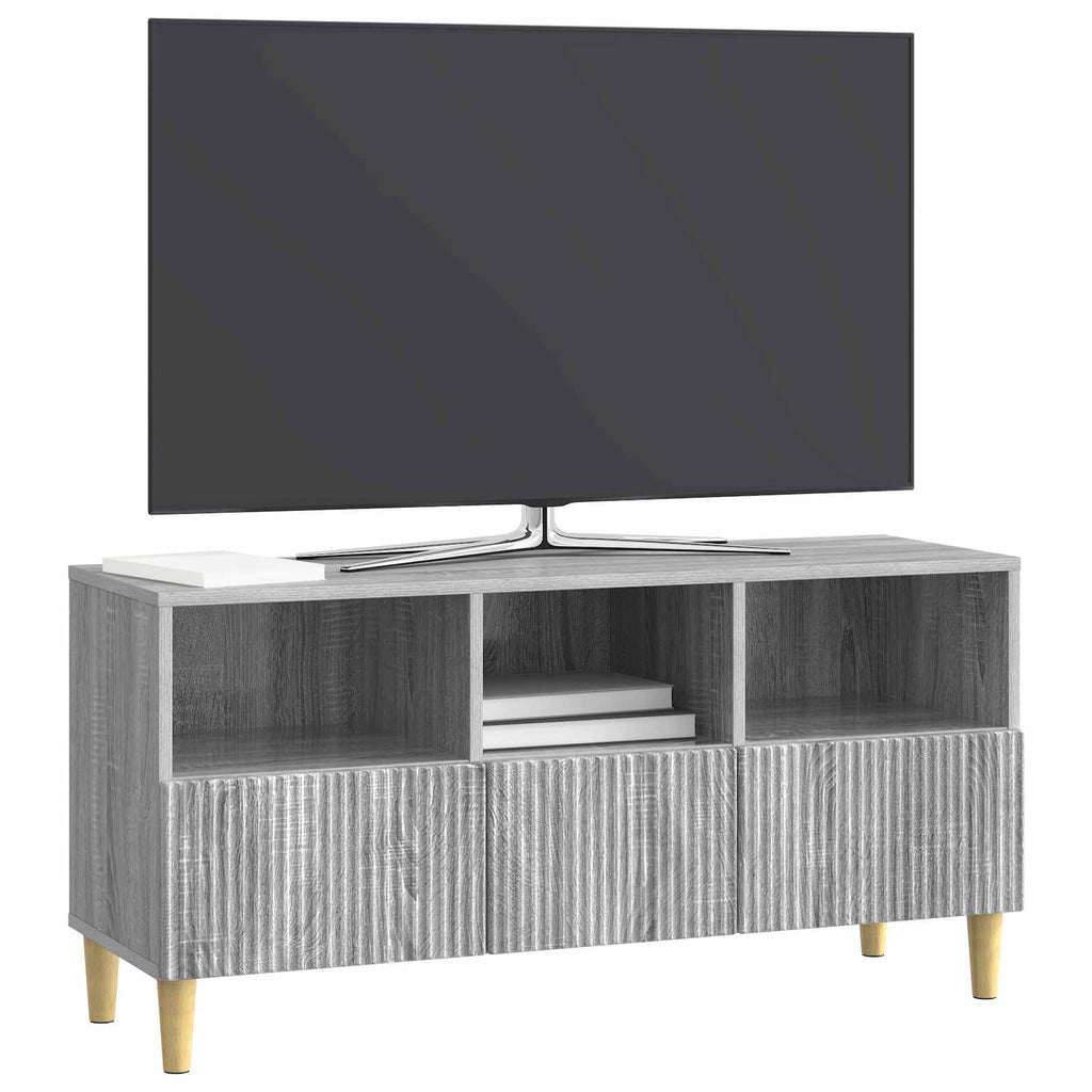 TV-Schränk Graues Sonoma 102 x 34,5 x 50 cm Holzwerkstoff