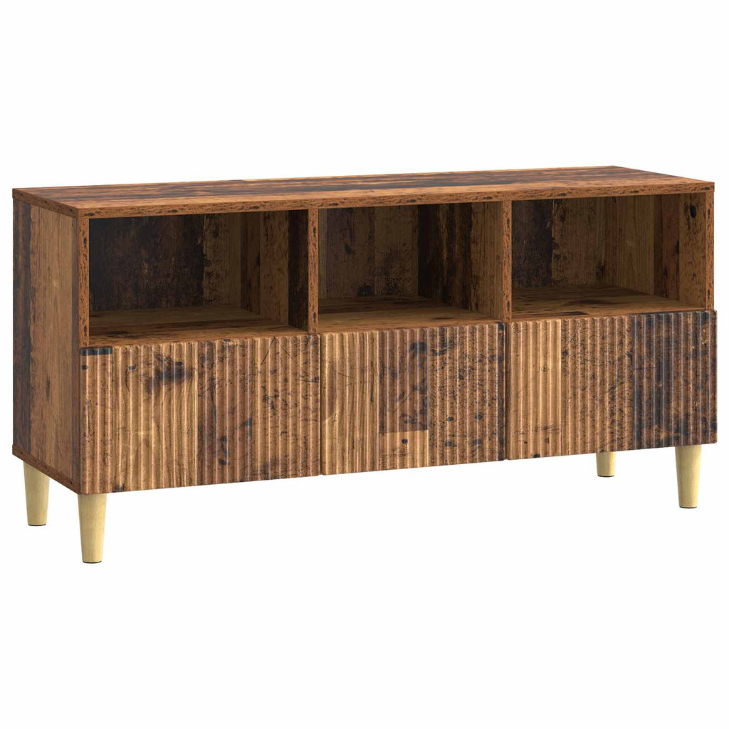 TV-Schränk Altholz 102 x 34,5 x 50 cm Holzwerkstoff