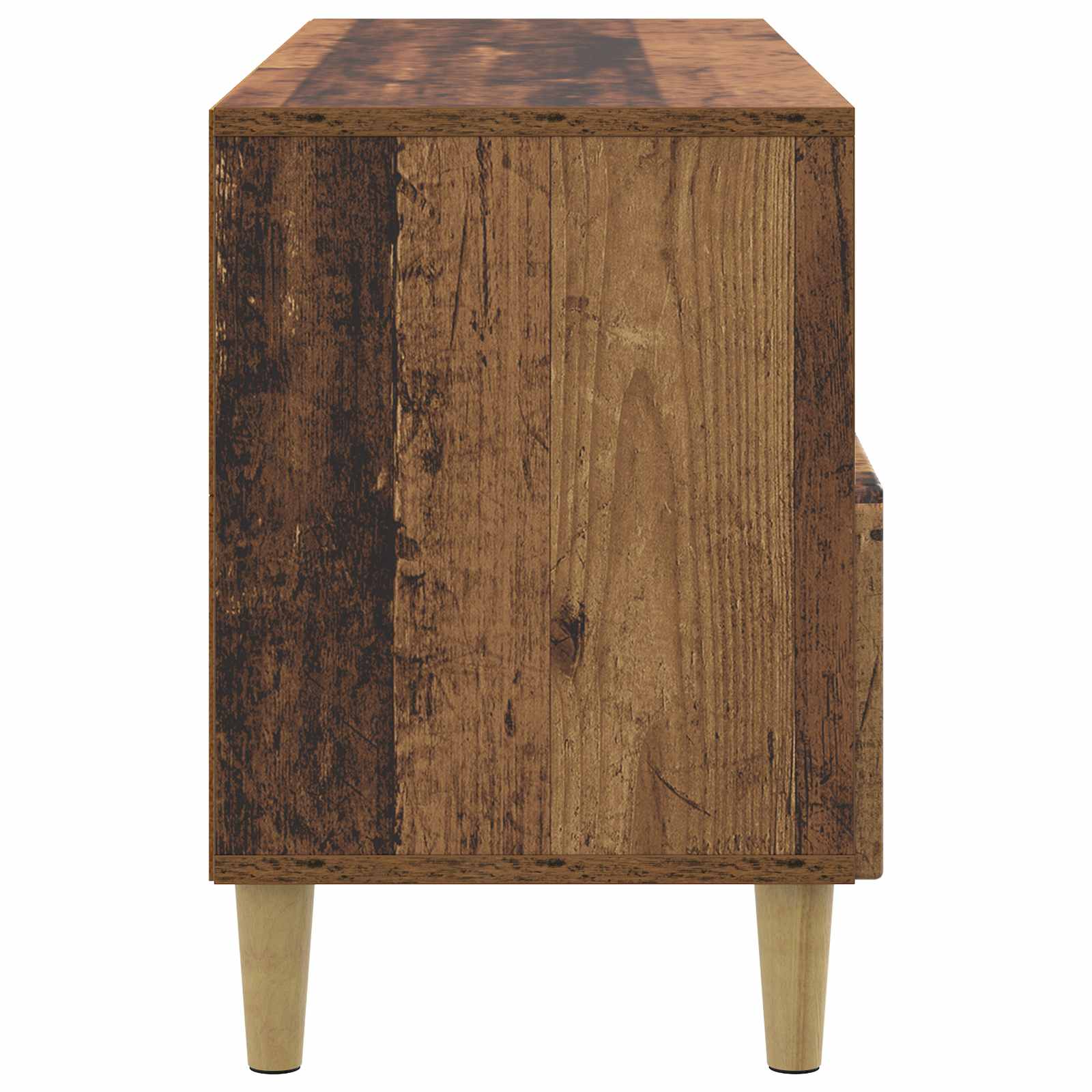 TV-Schränk Altholz 102 x 34,5 x 50 cm Holzwerkstoff