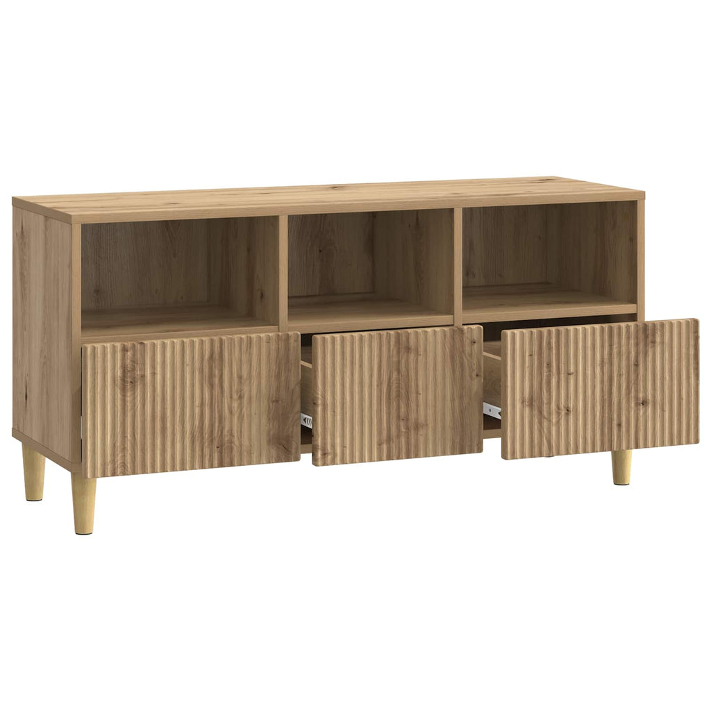 TV-Schränk Artisan-Eiche 102 x 34,5 x 50 cm Holzwerkstoff