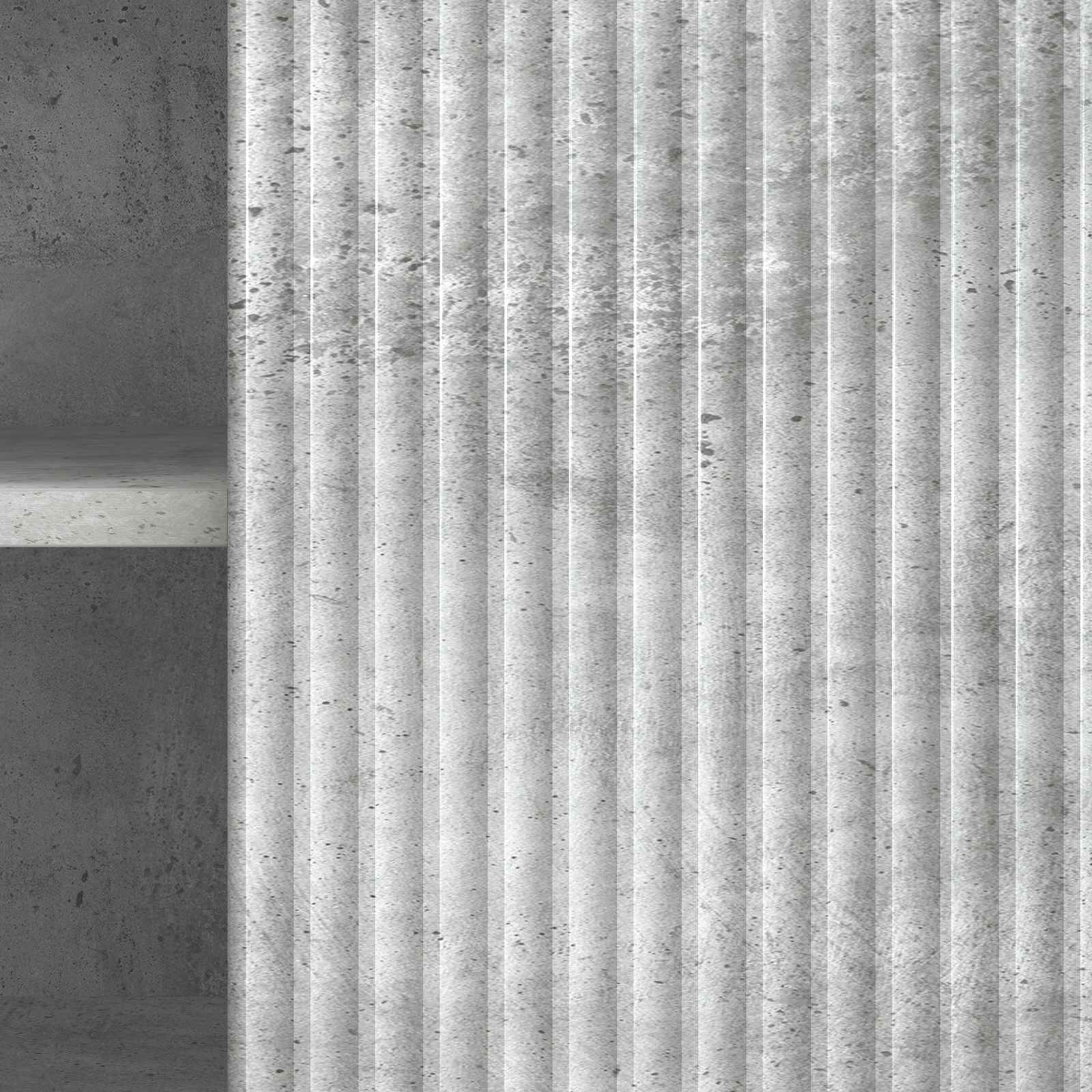 TV-Schränk Betongrau 150 x 31 x 50 cm Holzwerkstoff