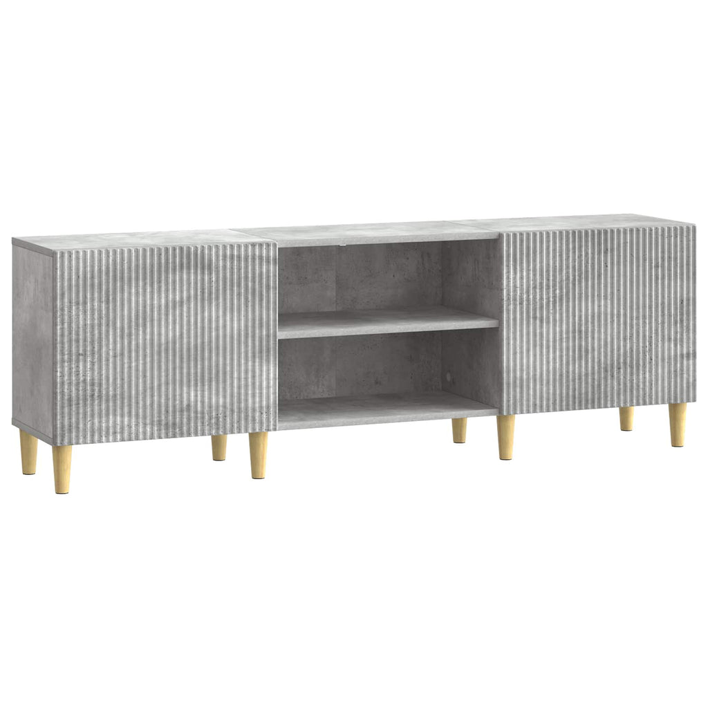 TV-Schränk Betongrau 150 x 31 x 50 cm Holzwerkstoff