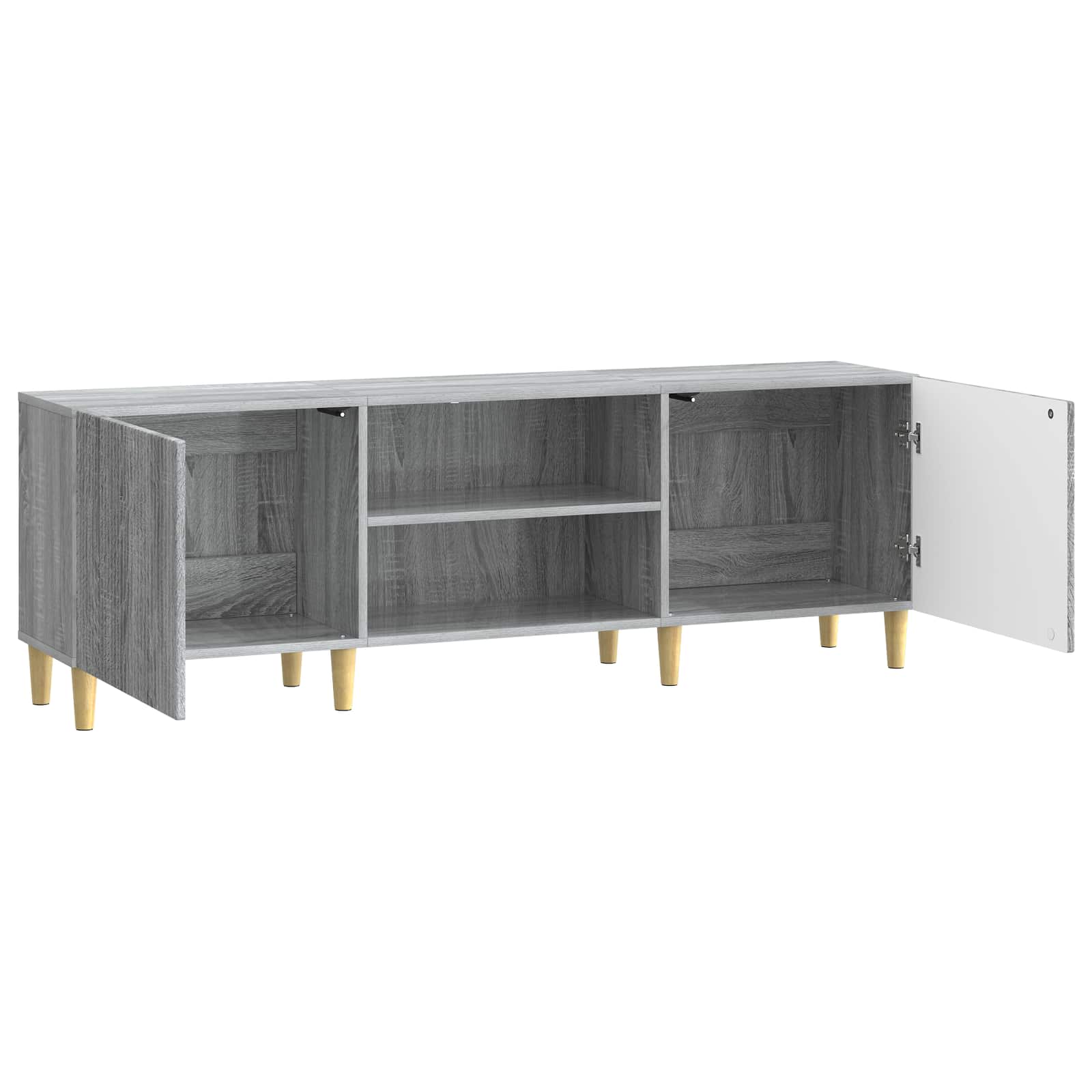 TV-Schränk Graues Sonoma 150 x 31 x 50 cm Holzwerkstoff