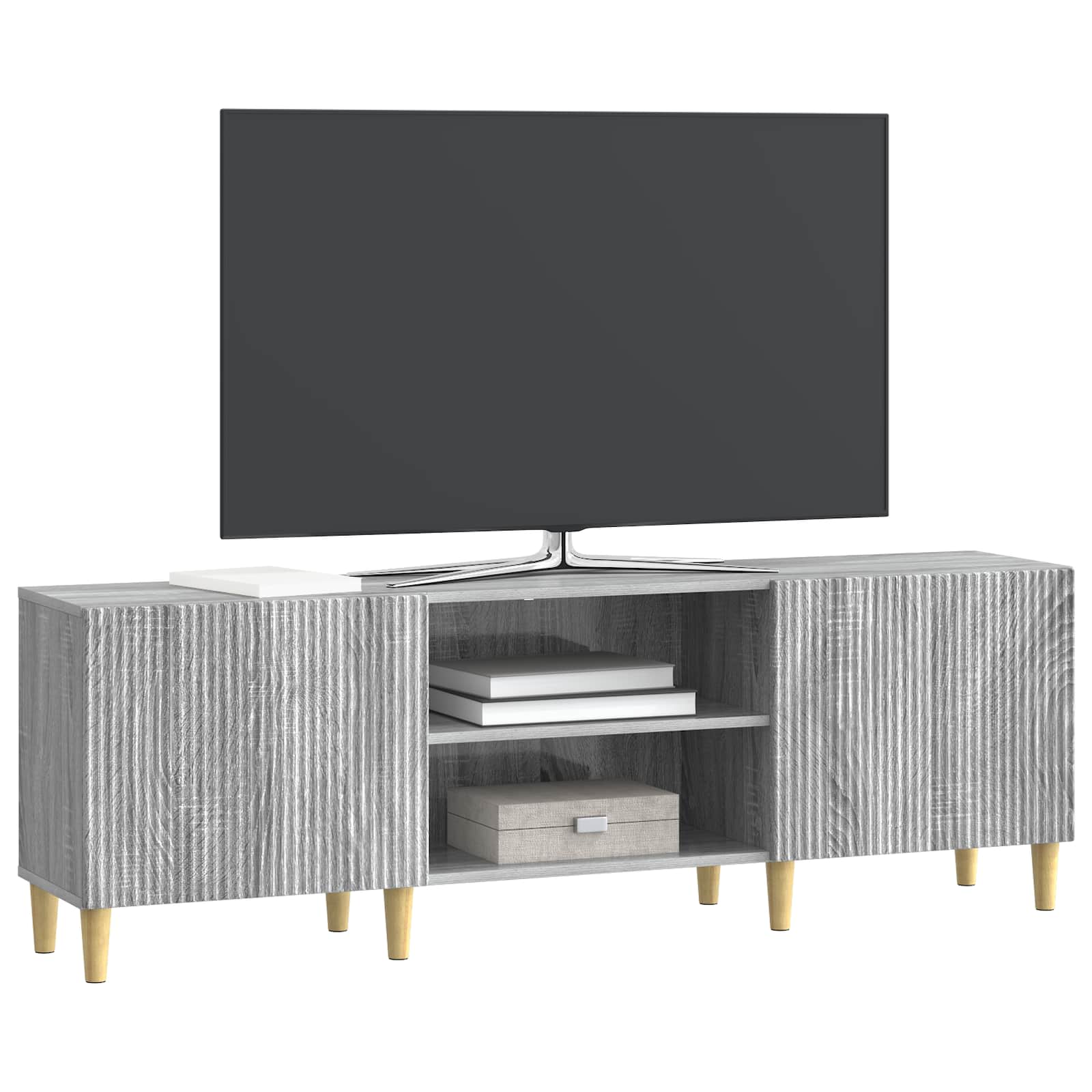 TV-Schränk Graues Sonoma 150 x 31 x 50 cm Holzwerkstoff