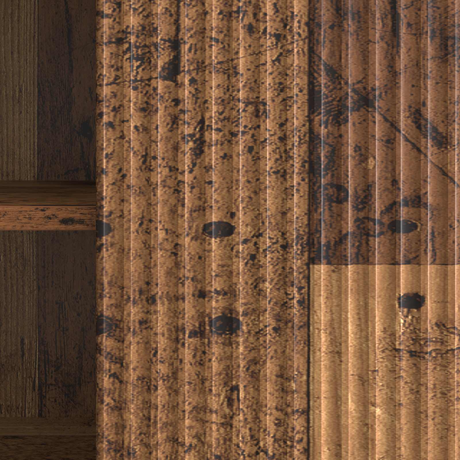 TV-Schränk Altholz 150 x 31 x 50 cm Holzwerkstoff