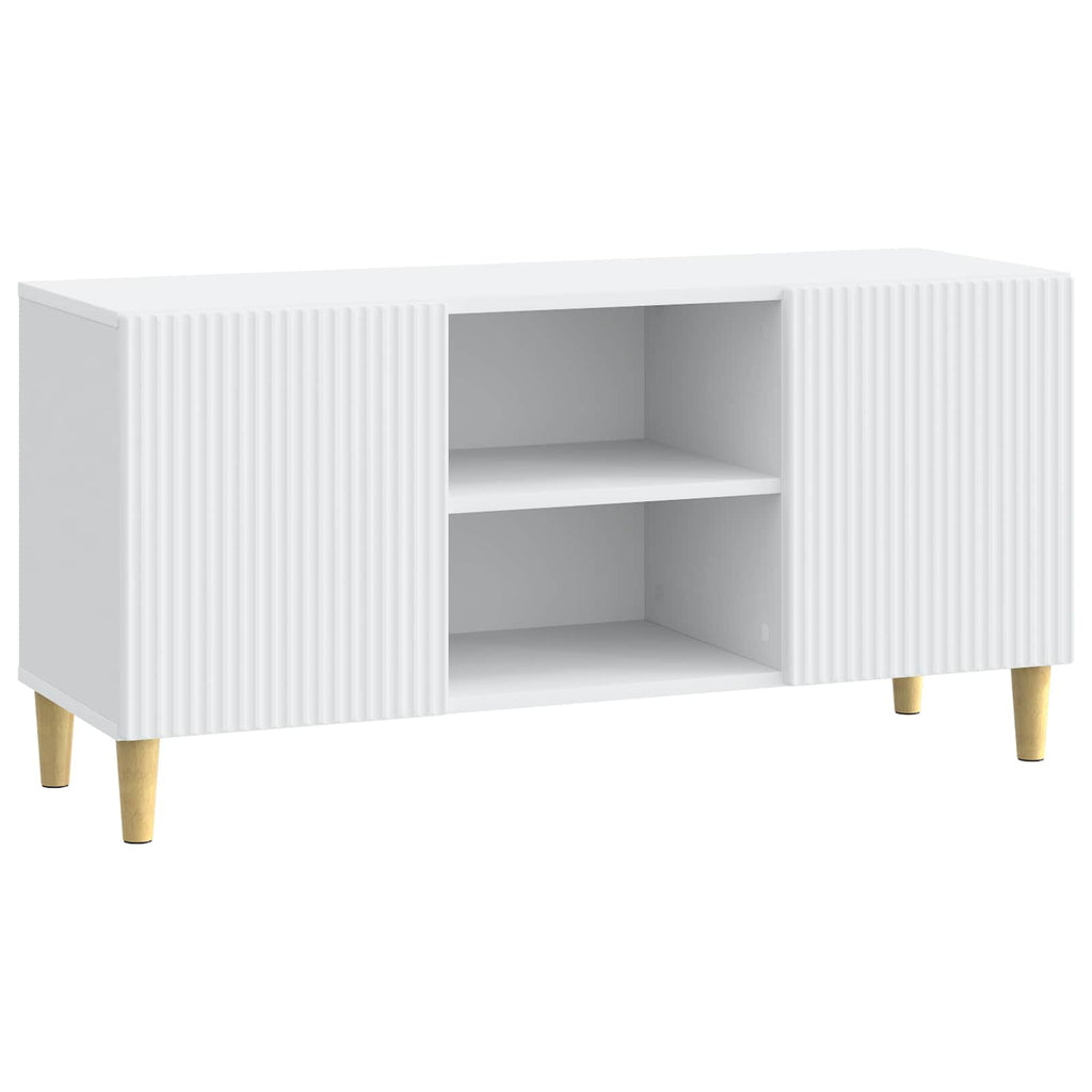 TV-Schränk Weiß 102 x 34,5 x 50 cm Holzwerkstoff