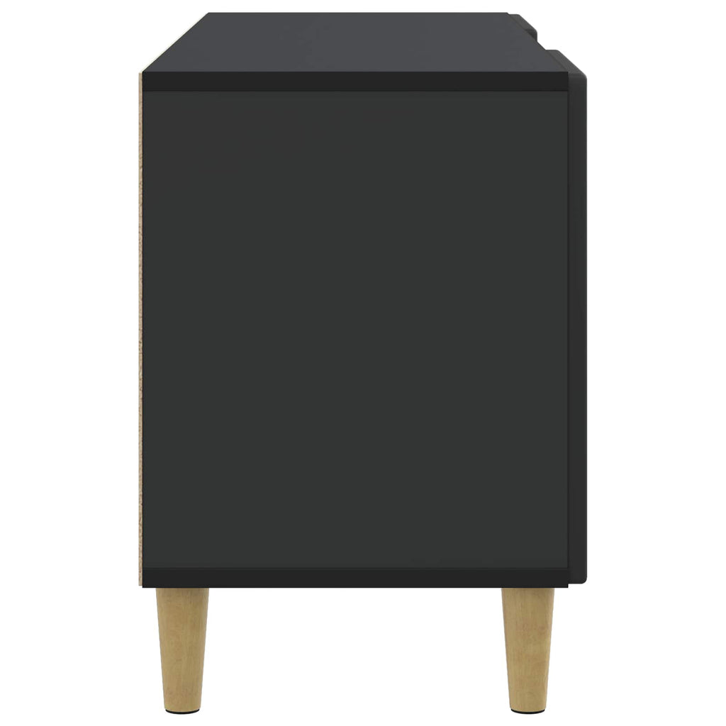 TV-Schränk Schwarz 102 x 34,5 x 50 cm Holzwerkstoff