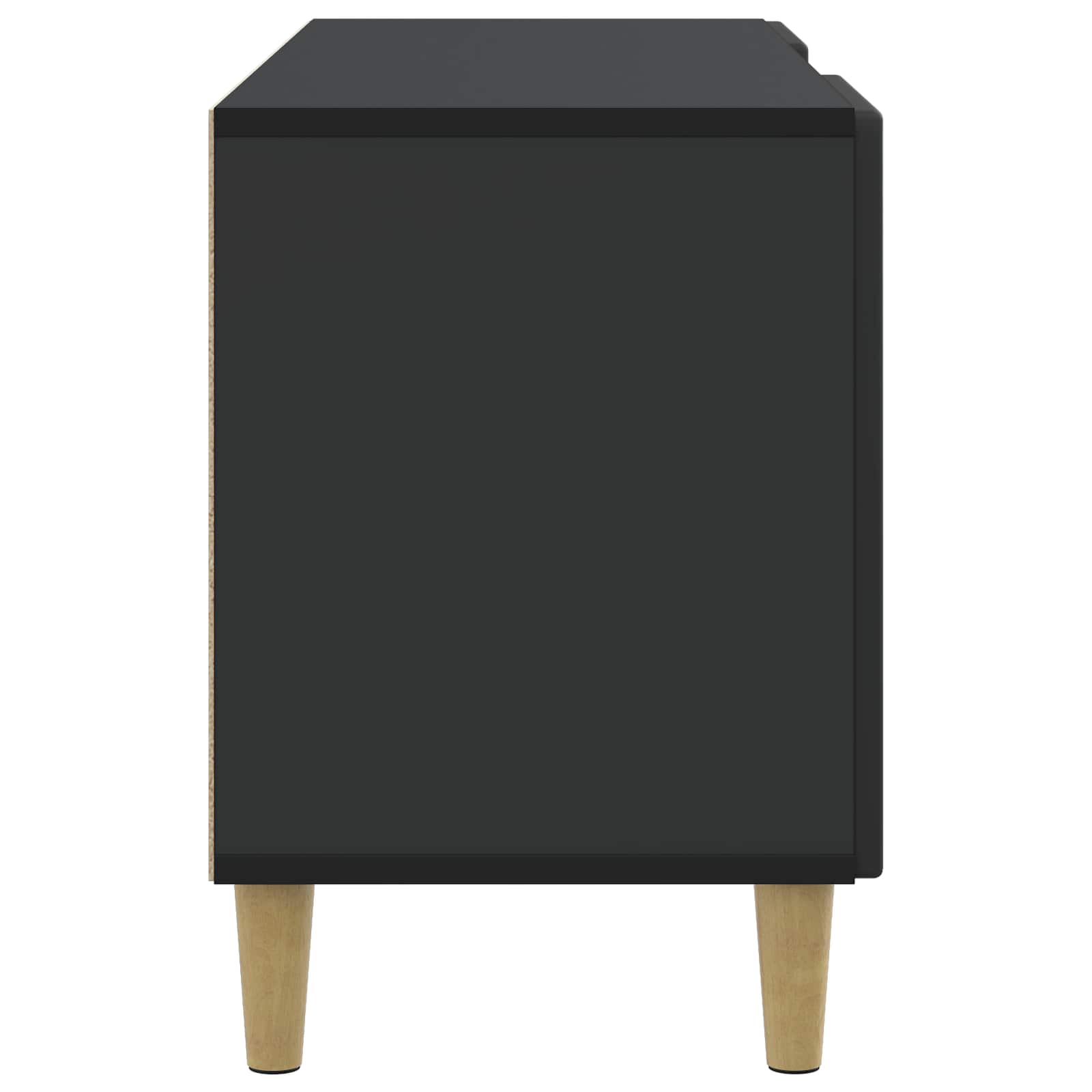 TV-Schränk Schwarz 102 x 34,5 x 50 cm Holzwerkstoff