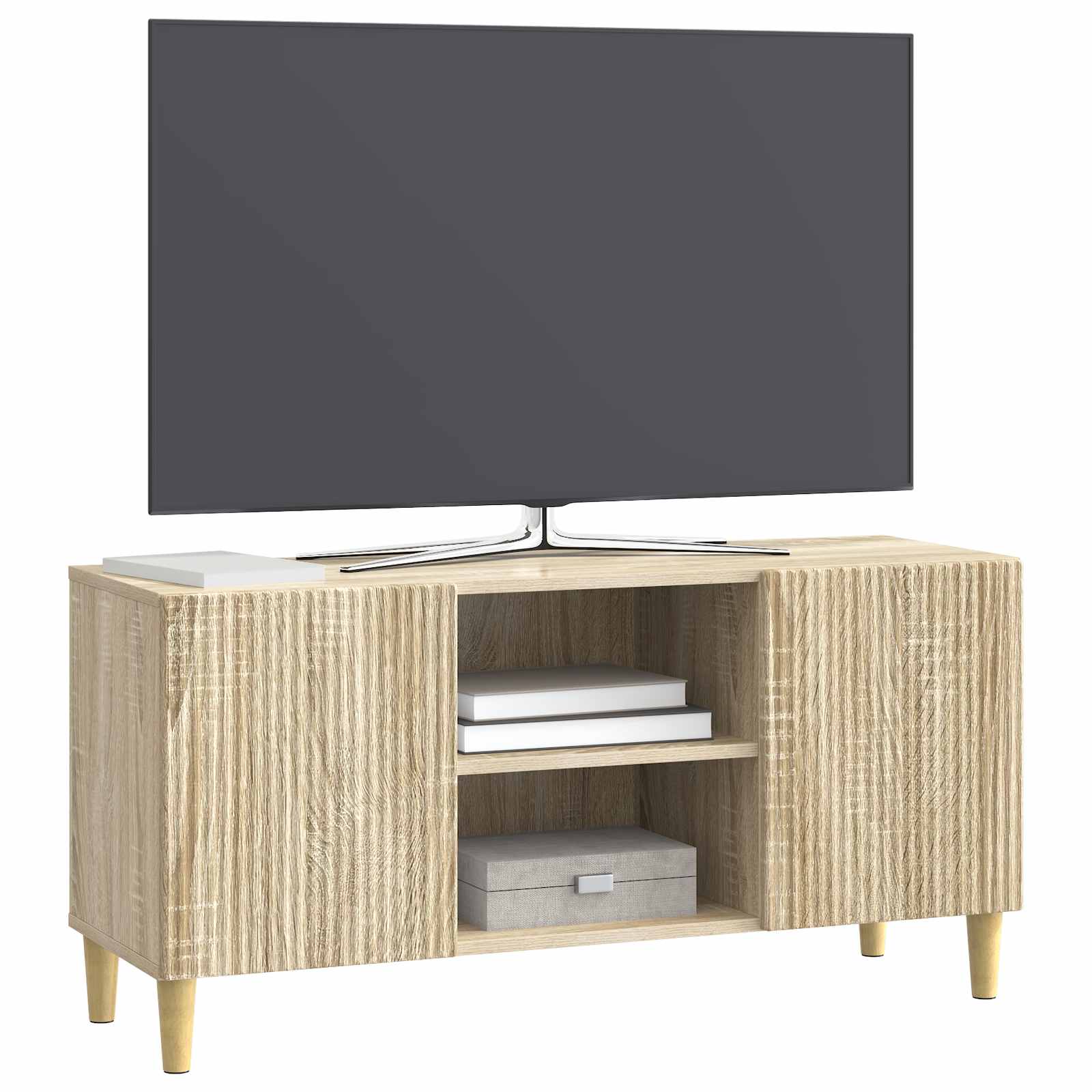 TV-Schränk Sonoma-Eiche 102 x 34,5 x 50 cm Holzwerkstoff