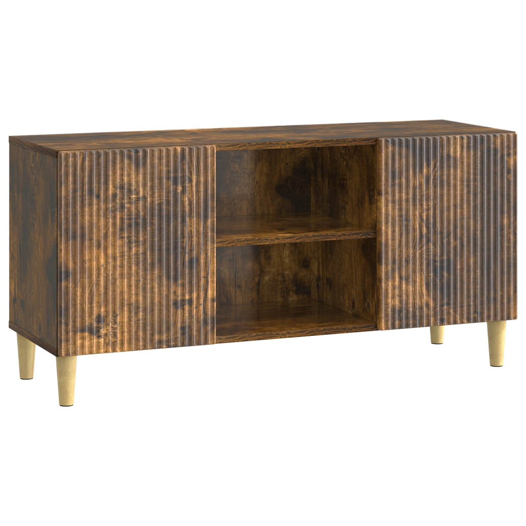 TV-Schränk Geräucherte Eiche 102 x 34,5 x 50 cm Holzwerkstoff