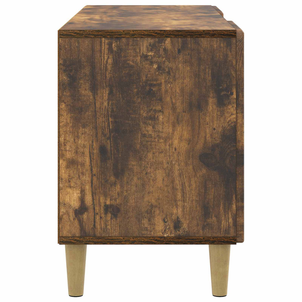 TV-Schränk Geräucherte Eiche 102 x 34,5 x 50 cm Holzwerkstoff