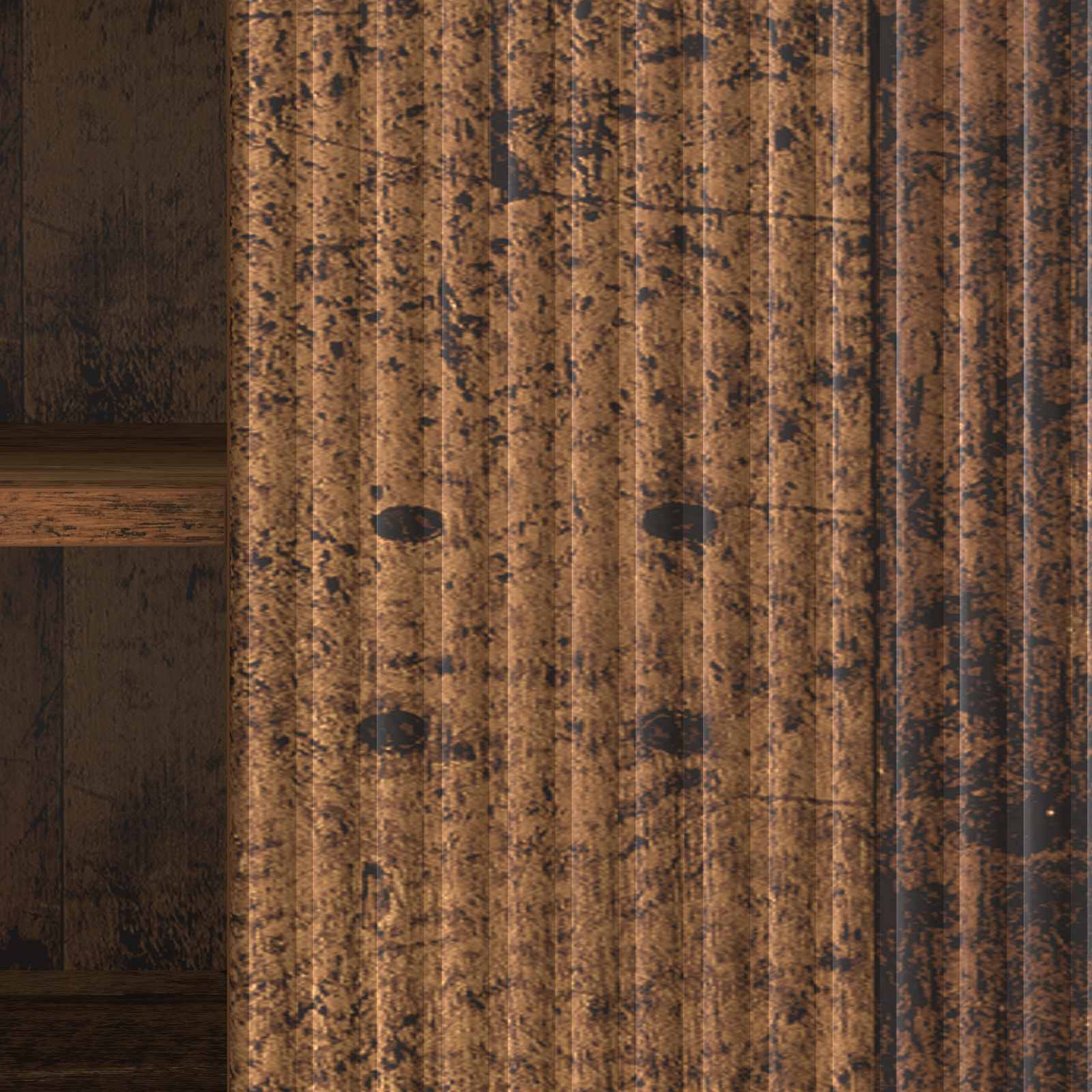 TV-Schränk Altholz 102 x 34,5 x 50 cm Holzwerkstoff