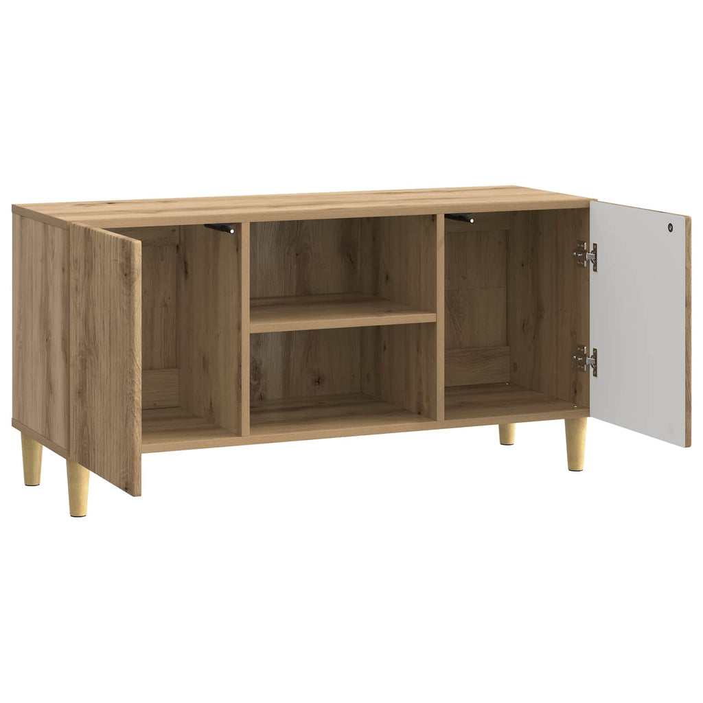 TV-Schränk Artisan-Eiche 102 x 34,5 x 50 cm Holzwerkstoff