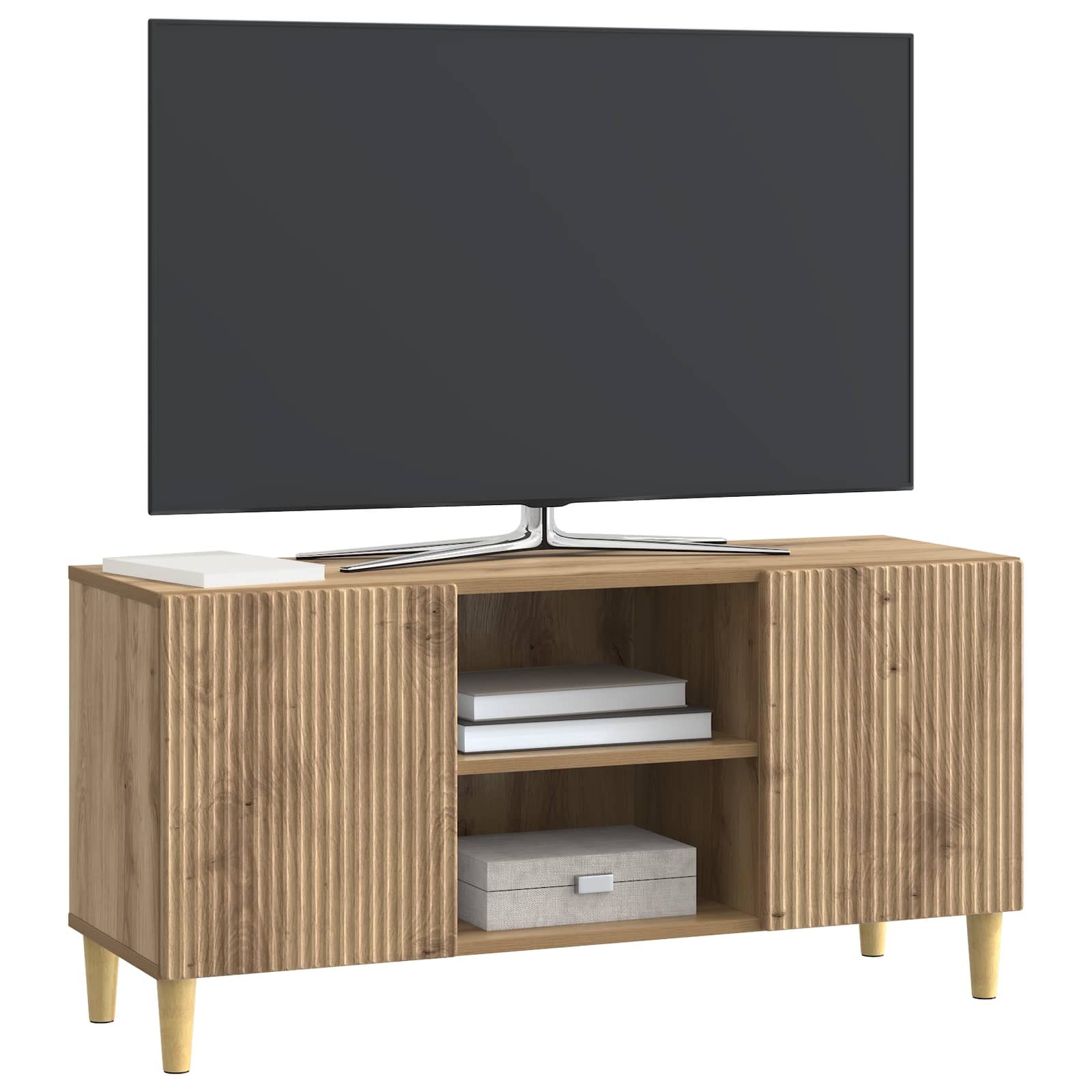 TV-Schränk Artisan-Eiche 102 x 34,5 x 50 cm Holzwerkstoff