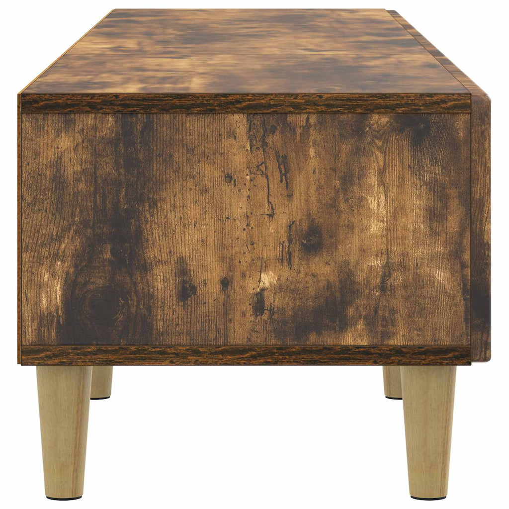 TV-Schränk Geräucherte Eiche 147 x 34,5 x 30 cm Holzwerkstoff