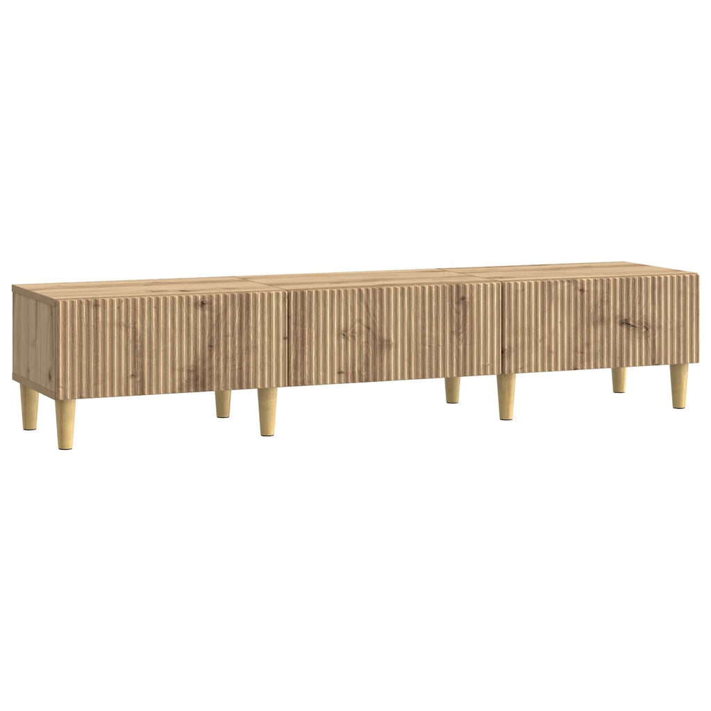 TV-Schränk Artisan-Eiche 147 x 34,5 x 30 cm Holzwerkstoff