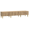TV-Schränk Artisan-Eiche 147 x 34,5 x 30 cm Holzwerkstoff