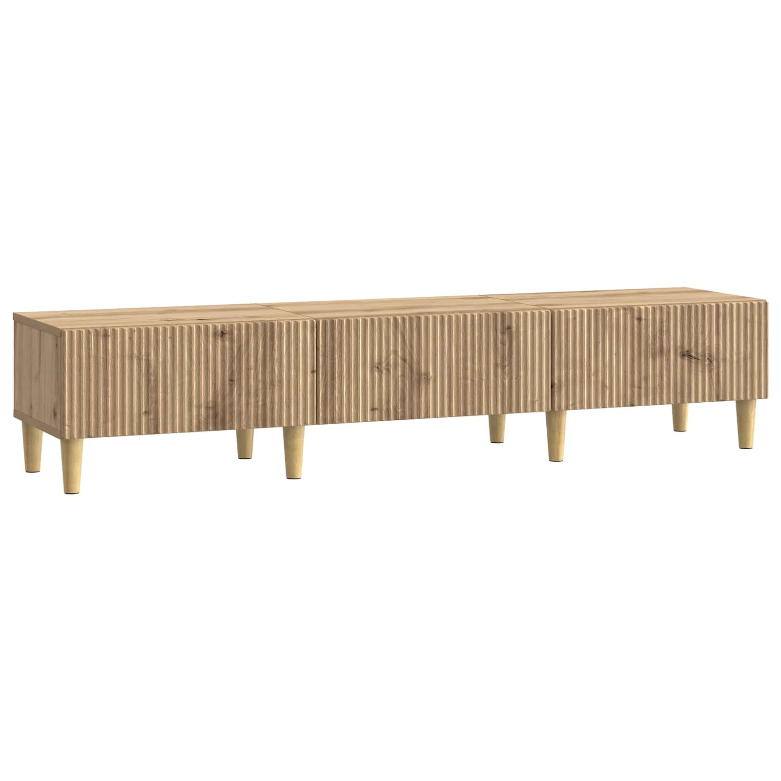 TV-Schränk Artisan-Eiche 147 x 34,5 x 30 cm Holzwerkstoff
