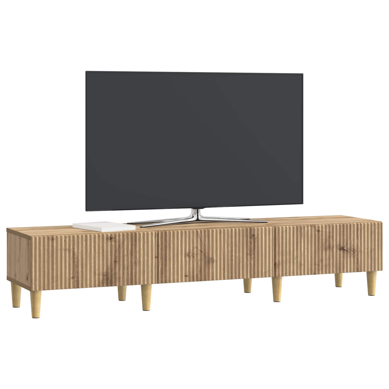 TV-Schränk Artisan-Eiche 147 x 34,5 x 30 cm Holzwerkstoff
