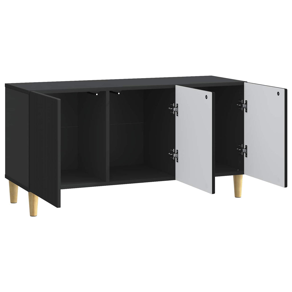 TV-Schränk Schwarz 99 x 34,5 x 50 cm Holzwerkstoff