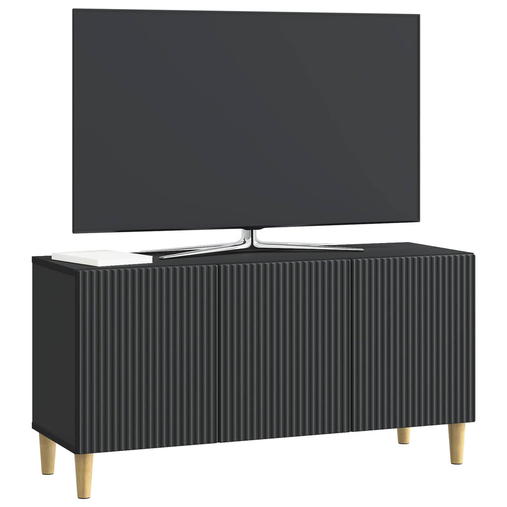 TV-Schränk Schwarz 99 x 34,5 x 50 cm Holzwerkstoff