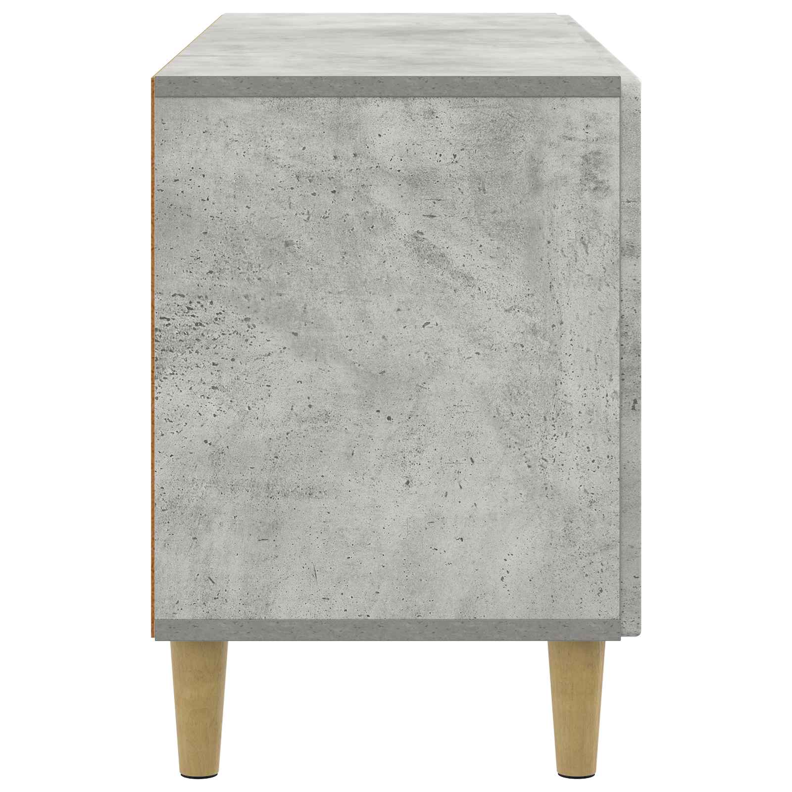 TV-Schränk Betongrau 99 x 34,5 x 50 cm Holzwerkstoff