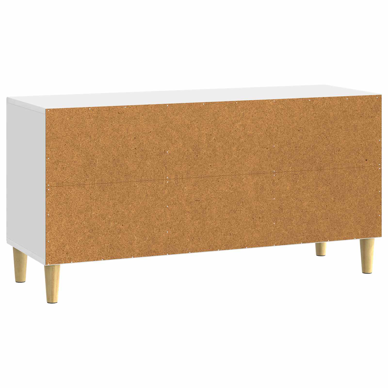 TV-Schränk Hochglanz Weiß 99 x 34,5 x 50 cm Holzwerkstoff