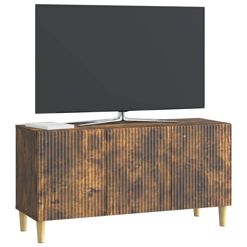 TV-Schränk Geräucherte Eiche 99 x 34,5 x 50 cm Holzwerkstoff