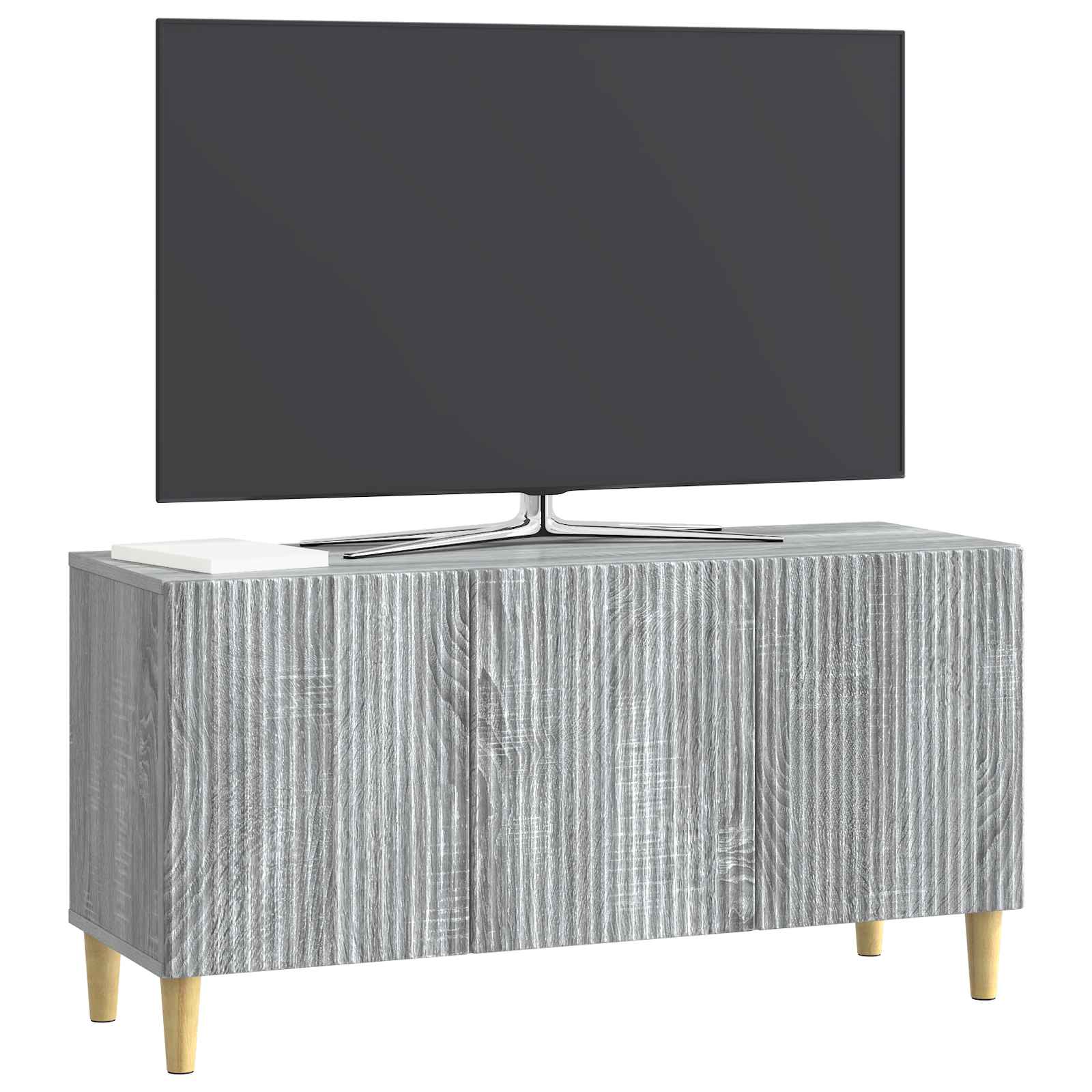TV-Schränk Graues Sonoma 99 x 34,5 x 50 cm Holzwerkstoff